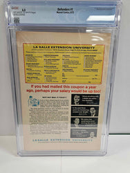 Defenders #1 CGC 6.5