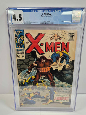 X-Men #32 CGC 4.5