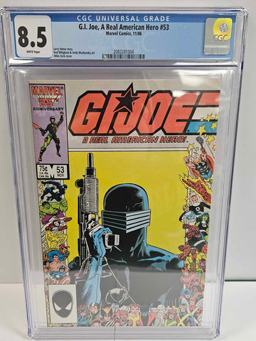 G.I. Joe: A Real American Hero #53 CGC 8.5