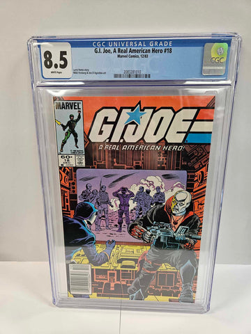 G.I. Joe: A Real American Hero #18 CGC 8.5