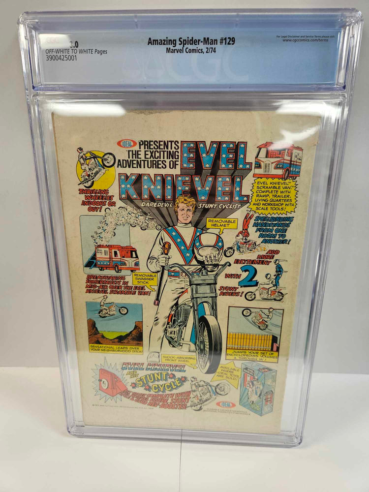 Amazing Spider-Man #129 CGC 3.0