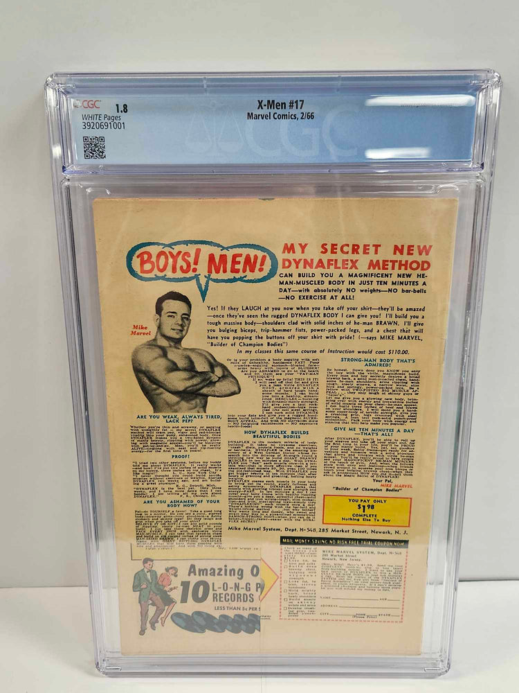 X-Men #17 CGC 1.8