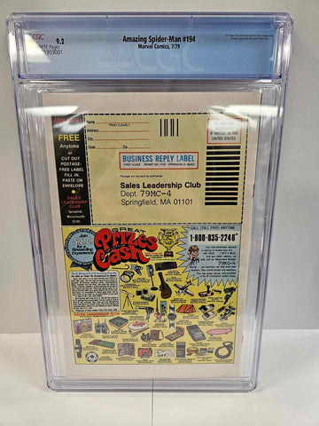 Amazing Spider-Man #194 CGC 9.2