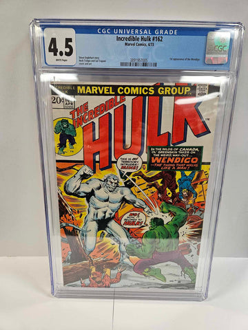Incredible Hulk #162 CGC 4.5