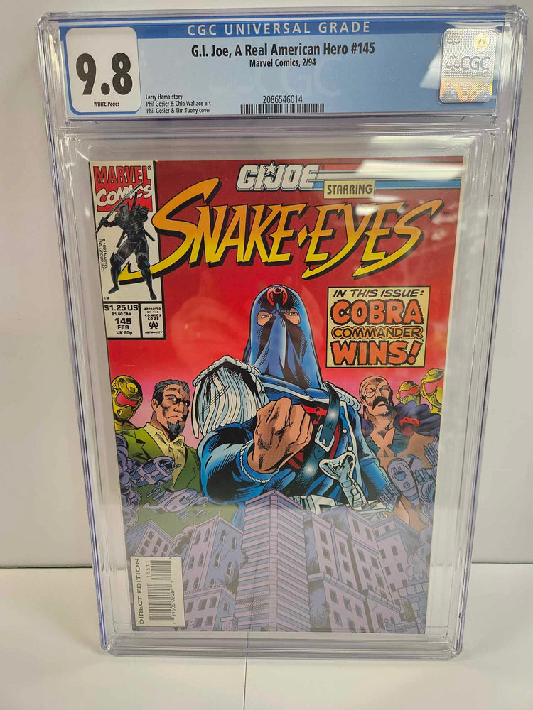 G.I. Joe: A Real American Hero #145 CGC 9.8