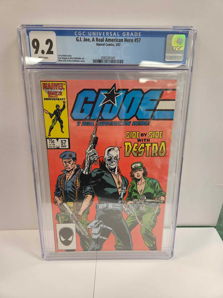 G.I. Joe: A Real American Hero #57 CGC 9.2