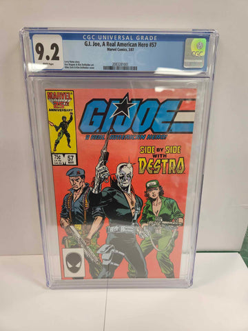 G.I. Joe: A Real American Hero #57 CGC 9.2