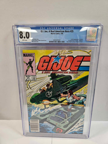 G.I. Joe: A Real American Hero #25 CGC 80
