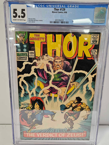 Thor #129 CGC 5.5