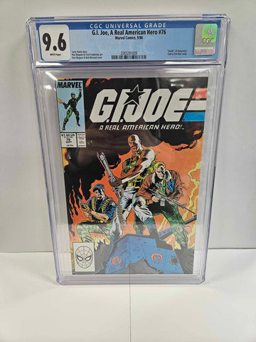 G.I. Joe: A Real American Hero #76 CGC 9.6