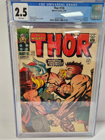 Thor #126 CGC 2.5