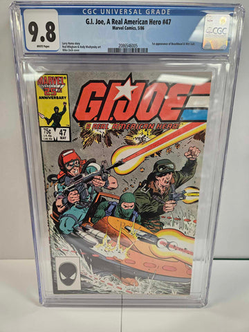 G.I. Joe: A Real American Hero #47 CGC 9.8