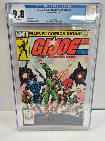 G.I. Joe: A Real American Hero #4 CGC 9.8