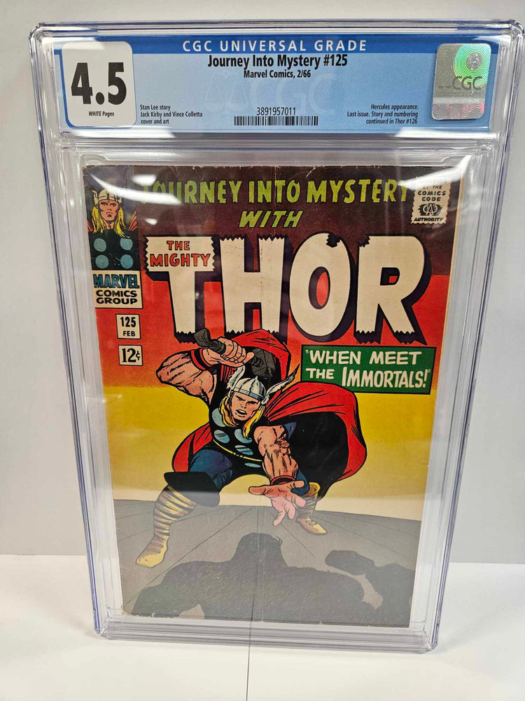 Journey Into Mystery #125 CGC 4.5