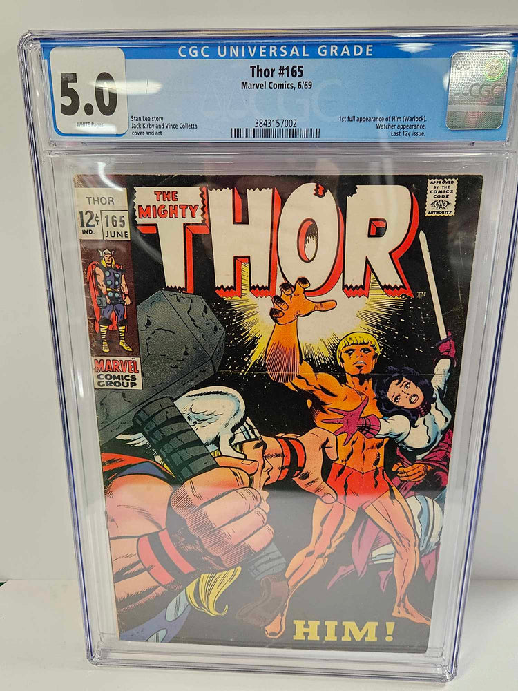 Thor #165 CGC 5.0