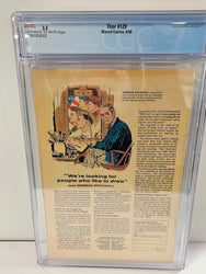 Thor #129 CGC 3.5