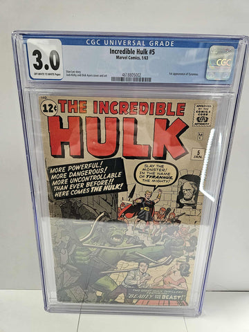 Incredible Hulk #5 CGC 3.0