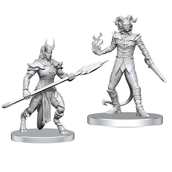 Pathfinder Battles Deep Cuts Miniatures: Unpainted Minis- Wave 27- Vordine (Infantry Devil) & Pitborn Rogue