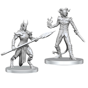 Pathfinder Battles Deep Cuts Miniatures: Unpainted Minis- Wave 27- Vordine (Infantry Devil) & Pitborn Rogue