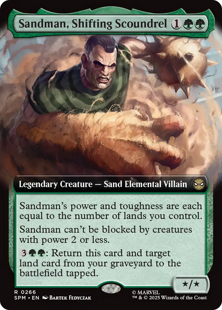 Sandman, Shifting Scoundrel (Extended Art) [Marvel's Spider-Man]