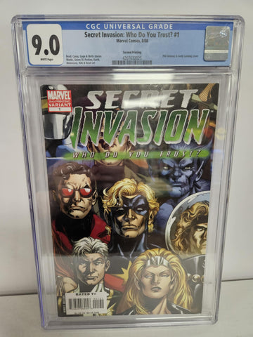 Secret Invasion: Who Do You Trust? #1 CGC 9.0