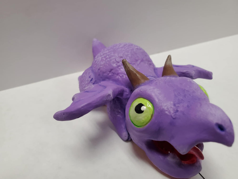 Derpy Dragon Purple