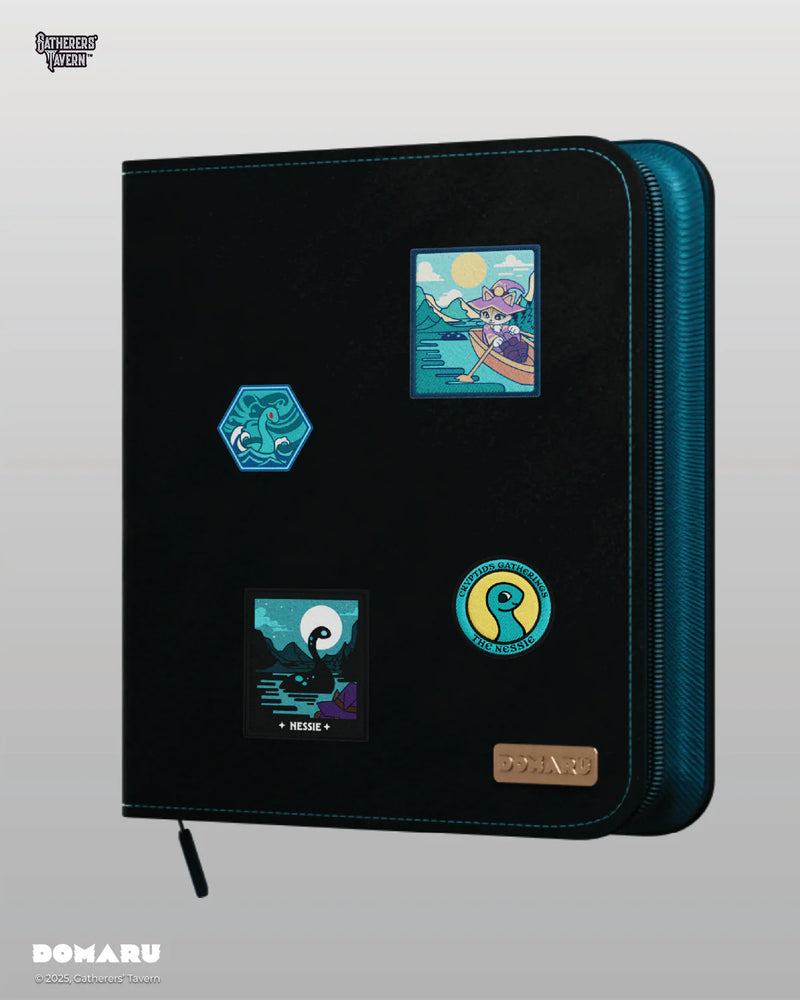 Binder: 12-Pocket DOMARU Cryptids Collection- Turquoise Loch