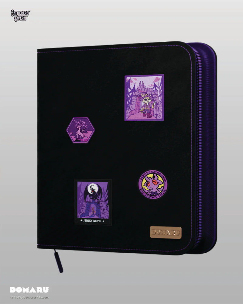 Binder: 12-Pocket DOMARU Cryptids Collection- Velvet Night