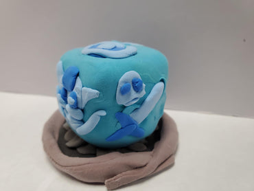 Gelatinous Cube (Air Dry Clay)
