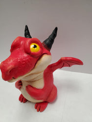 Derpy Dragon Red