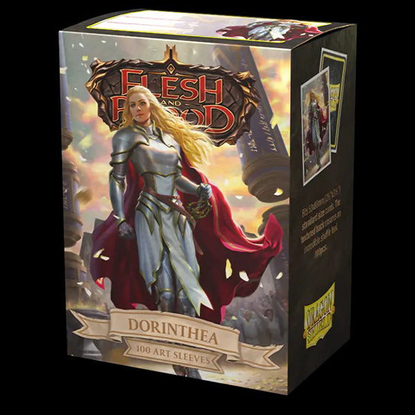 Dragon Shield Sleeves: Standard- Matte 'Flesh & Blood Dorinthea Ironsong' Art, Limited Edition (100 ct.)