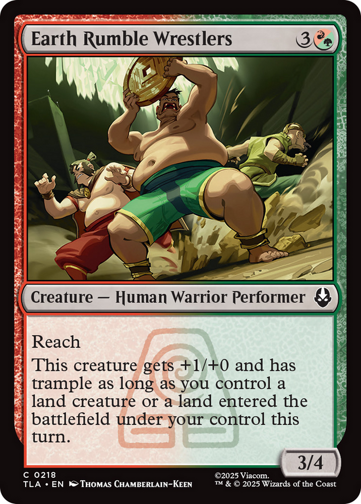 Earth Rumble Wrestlers [Avatar: The Last Airbender]