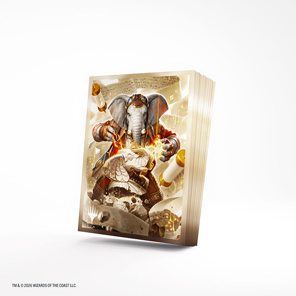 Card Sleeves: MTG Premium Art- Secrets of Strixhaven- Quintorius, History Chaser