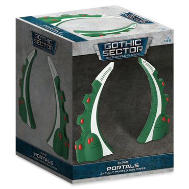 Battlefield in a Box: Gothic Sector- Eldar Portals (x2)