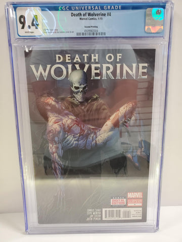Death of Wolverine #4 CGC 9.4