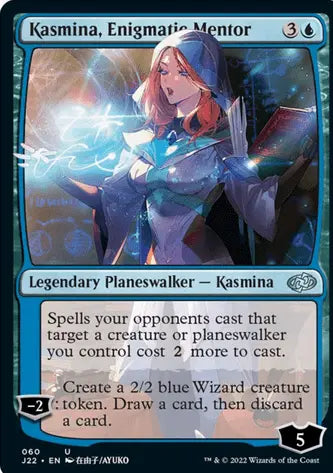 Magic: The Gathering Fleece Throw Blanket: Kasmina, Enigmatic Mentor | 45 x 64 Inches