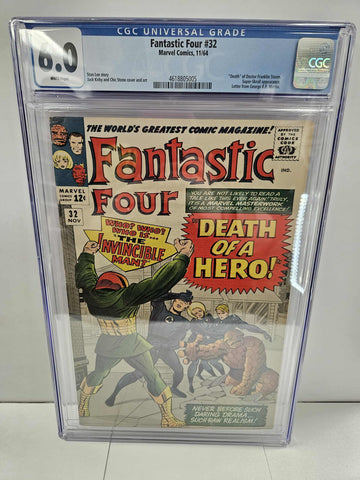 Fantastic Four #32 CGC 6.0