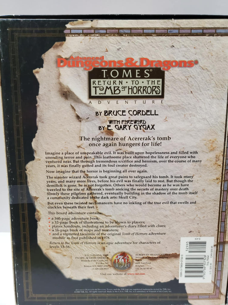 Return to the Tomb Of Horrors