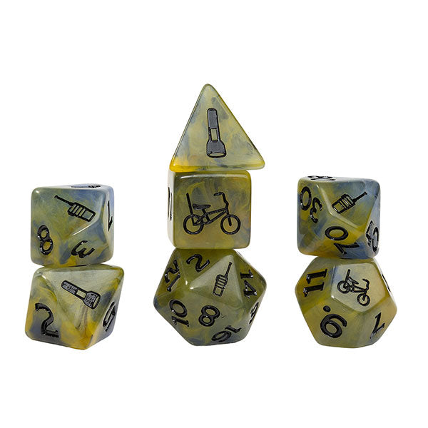 7-Die Set Stranger Things Adventure Dice: Mike