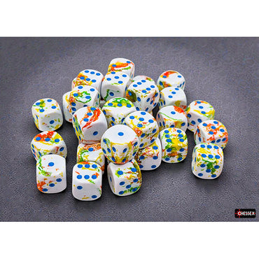 12mm 36d6 Brush Dice: Breezy Blue