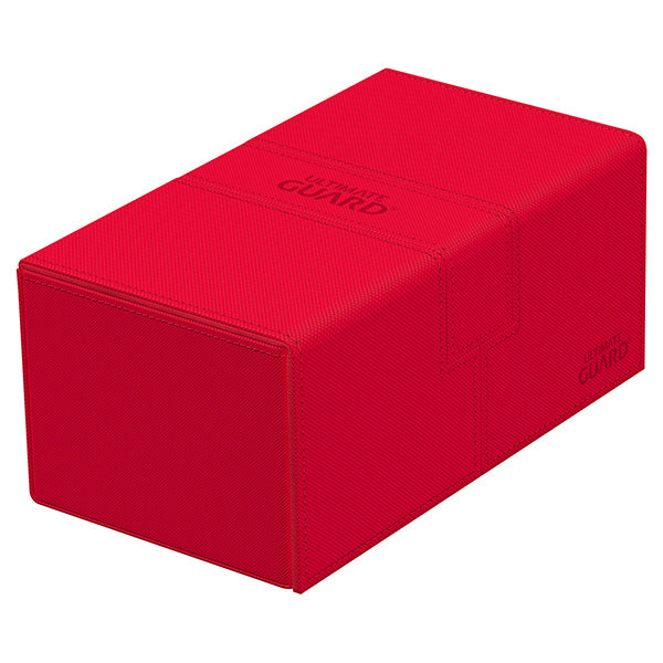 Deck Case: Twin Flip´n´Tray 200+ Standard Size Monocolor - Red