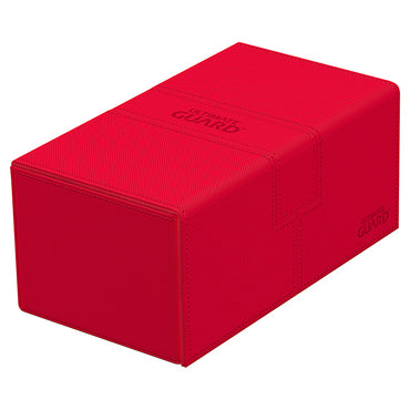Deck Case: Twin Flip´n´Tray 200+ Standard Size Monocolor - Red