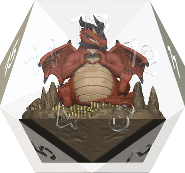 Sirius Dice D & D Scenic 55mm D20- Themberchaud