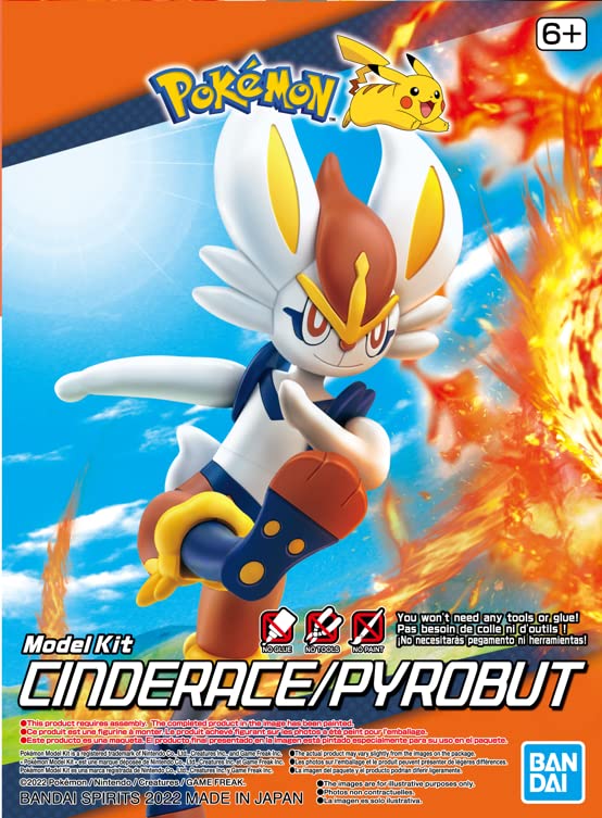 Cinderace Model Kit