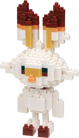 Nanoblock Pokemon Scorbunny Block Set