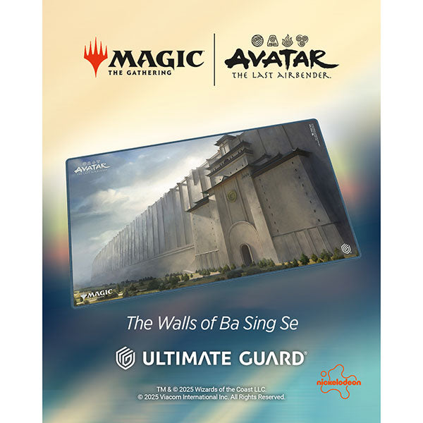 Playmat: MTG- Avatar the Last Airbender- The Walls of Ba Sing Se