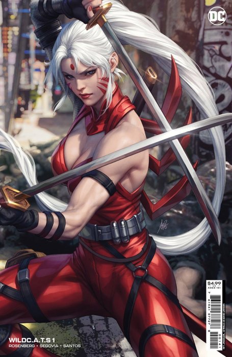 Wildcats #1 Cover D Variant Stanley Artgerm Lau Card Stock Cover