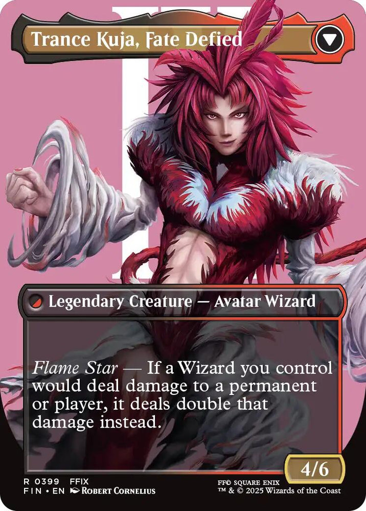 Kuja, Genome Sorcerer // Trance Kuja, Fate Defied (Borderless) [FINAL FANTASY]