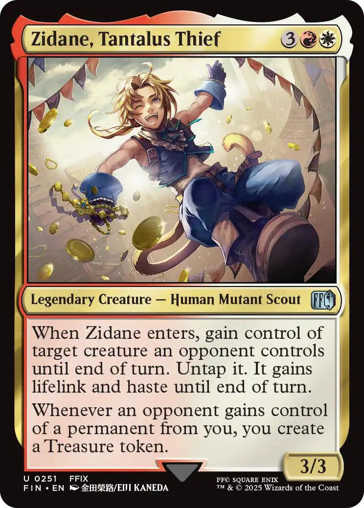 Zidane, Tantalus Thief [FINAL FANTASY]