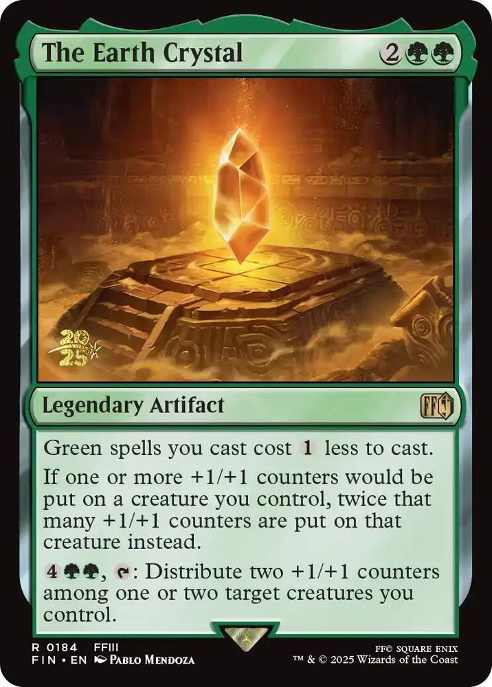 The Earth Crystal [FINAL FANTASY Prerelease Promo]